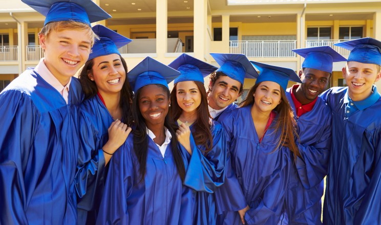 CTE program student graduates